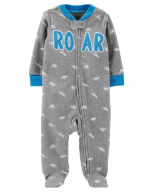 Pijama micropolar roar chile bebe niño marca Carter's