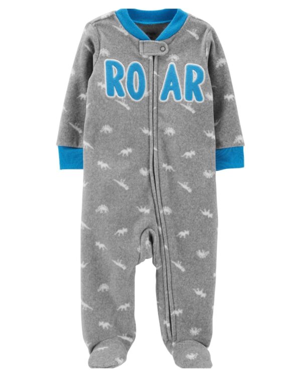 Pijama micropolar roar chile bebe niño marca Carter's