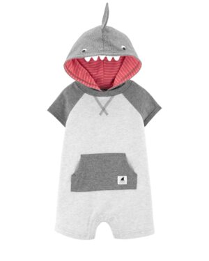Enterito capucha tiburón para bebe niño marca Carters 100% Original en Chile