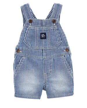 Jardinera de mezclilla rayada para bebe Marca Oshkosh B'gosh 100% Original en Chile