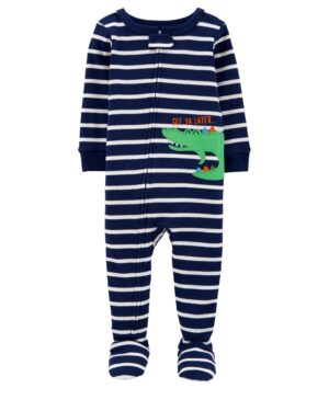 Pijama de Algodón cocodrilo para bebe Marca Carters 100% Original en Chile