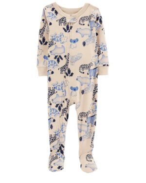 Pijama animalitos algodón para bebe niño marca Carters 100% original en Chile, confeccionado en algodón