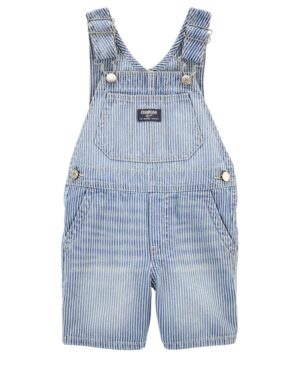 Jardinera de mezclilla rayadita para bebe Marca Oshkosh B'gosh 100% Original en Chile