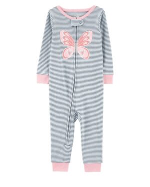 Pijama mariposita para bebe niña marca Carters 100% original en Chile